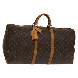 LOUIS VUITTON Monogram Keepall 60 Boston Bag